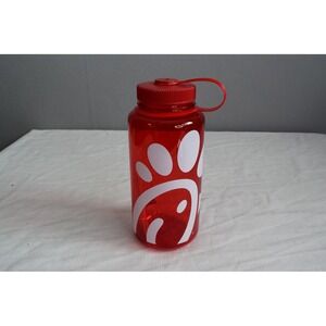 Nalgene Water Bottle 32oz Red Chick-fil-A Logo Wide Mouth BPA Free Unisex Hiking